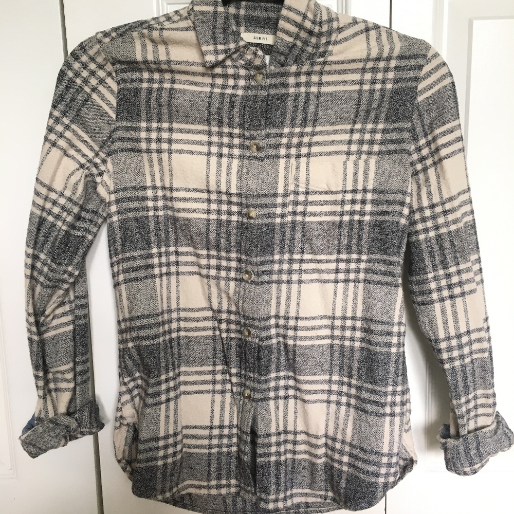 American Eagle Slim Fit Flannel